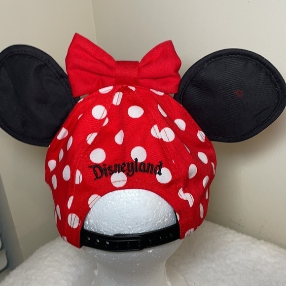 MINNIE Mouse Ears Snap Back Cap - Picture 3 of 7